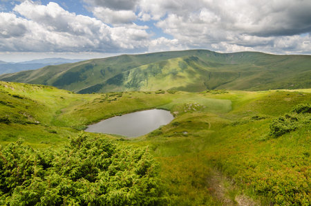 Carpathian Mountains in Ukraine