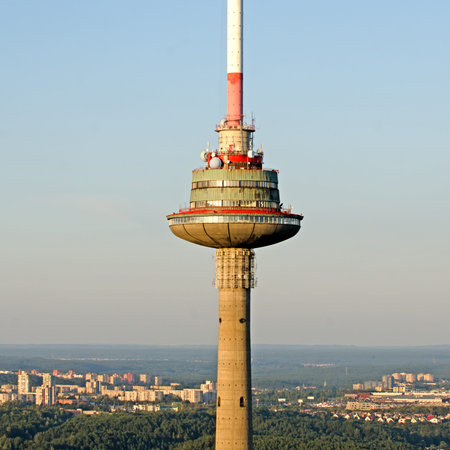 TV tower in Vilnius, Lithuania