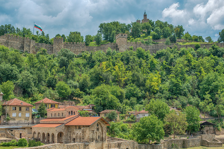 Veliko Tarnovo, the historical capital of Bulgariaのeditorial素材