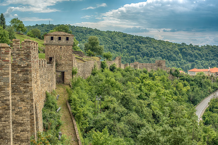 Veliko Tarnovo, the historical capital of Bulgariaのeditorial素材