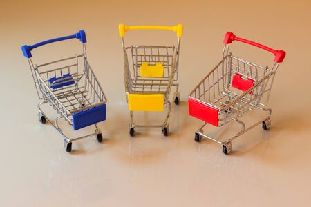 Concept shopping online, Buy and sell at department stores, Online productsの写真素材