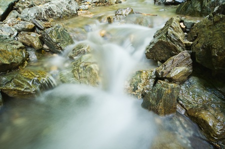 Mountain streamの写真素材