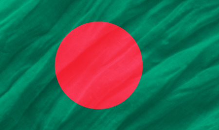 background of ripple bahgladesh flagの写真素材