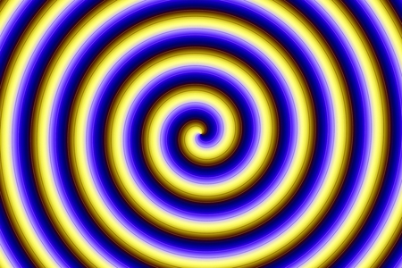 Abstract circular pattern with gradient linesの写真素材