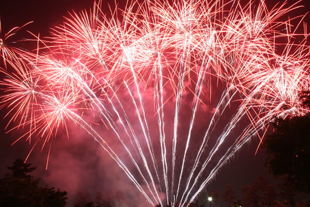 fireworkの写真素材