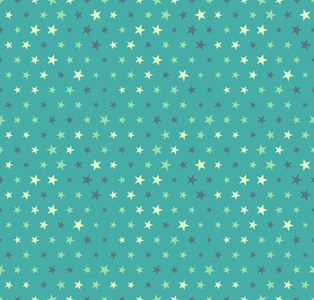 Stars seamless pattern. Geometric abstract polygonal mosaic. Decorative backdrop for wallpaper, pattern fills, web page background, surface textures.のイラスト素材