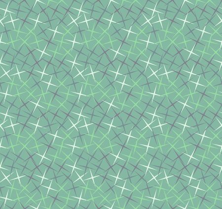 Vector seamless illustration of multicolor hexagon pattern. Colored geometric vector background.のイラスト素材
