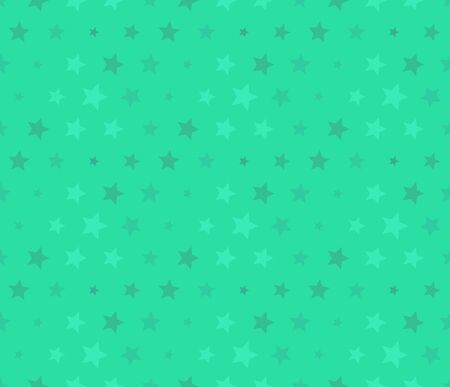 Vector seamless illustration of multicolor stars pattern. Colored geometric vector background.のイラスト素材