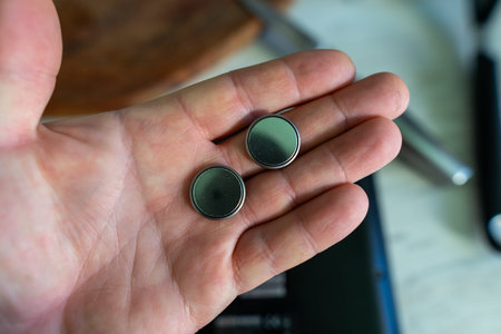 Replacing coin-cell batteries in an electrical appliance