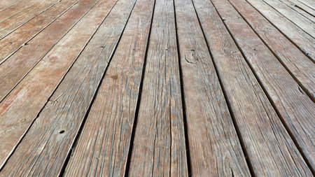Old brown wooden floor closeup. Texture of an old tree. Abstract background in natural dark colors,...
