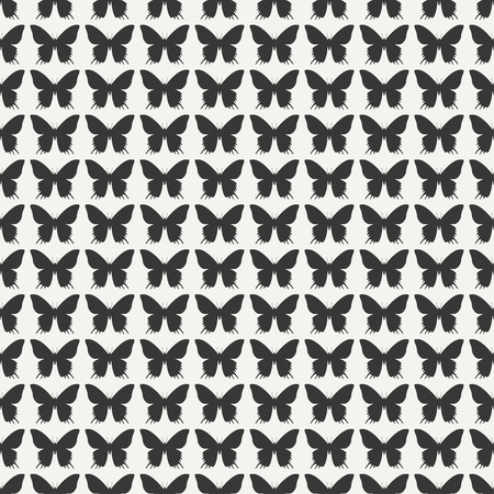 Abstract seamless pattern with butterfly. Wrapping paper. Scrapbook. Tiling. Vector illustration. Background. Graphic texture for your design, wallpaper.のイラスト素材