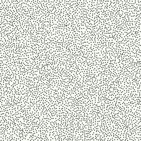 Polka dot. Geometric monochrome abstract pattern with round, dotted circle. Wrapping paper. Scrapbook paper. Tiling. Vector illustration. Background. Texture with randomly disposed spots.のイラスト素材