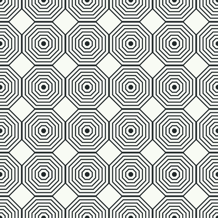 Geometric line monochrome lattice seamless arabic pattern. Islamic oriental style. Wrapping paper. Scrapbook paper.のイラスト素材