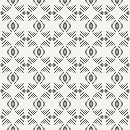 Geometric line national chinese seamless pattern. Wrapping paper. Scrapbook. Tiling. Vector illustration. Floral background. Flowers. Graphic texture.のイラスト素材