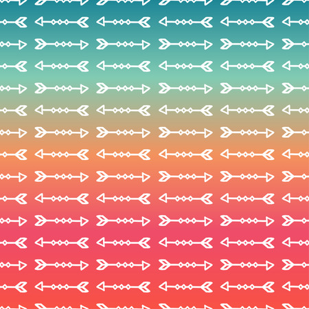 geometric ethnic tribal seamless pattern. Wrapping paper. Scrapbook. Doodles style. Tribal native illustration. Aztec background. Ink graphic texture for design. Boho stripesのイラスト素材