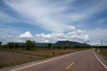 Roads in rural areas の写真素材