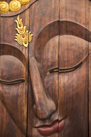 Wood Carved with Thai Style のeditorial素材