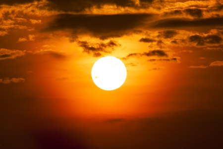 sunsetの写真素材