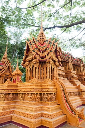 A candle carvings active festival Buddhist Lentの写真素材