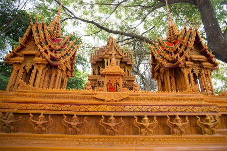 A candle carvings active festival Buddhist Lentの写真素材