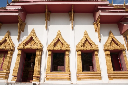 golden pagoda in Phra That Prasit,Nakhonphanom, Thailandの写真素材