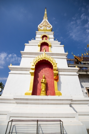 pagoda in ,Nakhon Phanom, Thailandの写真素材