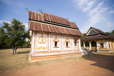 pagoda in ,Nakhon Phanom, Thailandの写真素材