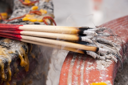 Incense sticks の写真素材