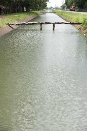 Water diversion canalの写真素材