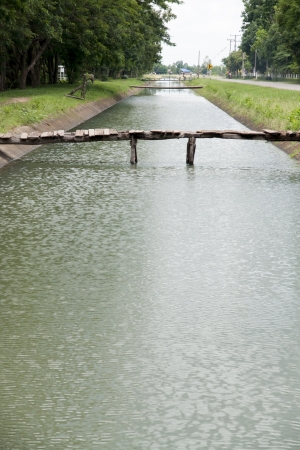 Water diversion canalの写真素材