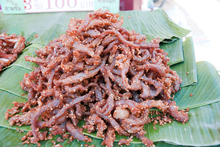 dried beefの写真素材