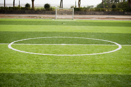 football fieldの写真素材