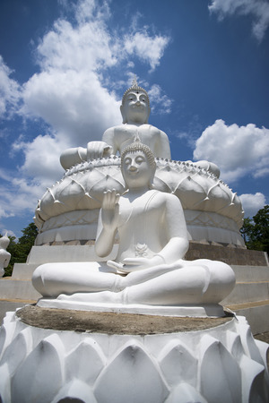 Buddhist Temple statueの写真素材