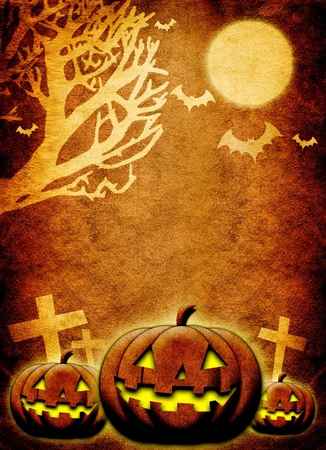 Halloween night festival backgroundの写真素材