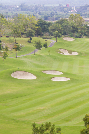 golf course landscapeの写真素材