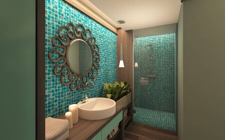 Rest Room In Massage Centerの写真素材