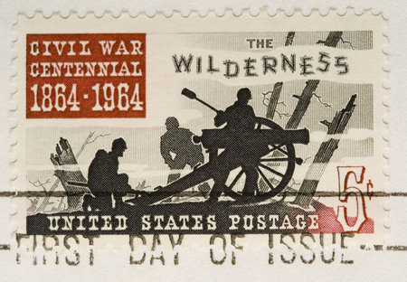 This is a Vintage 1964 Postage Stampの写真素材