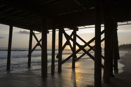 Under the Pierの写真素材