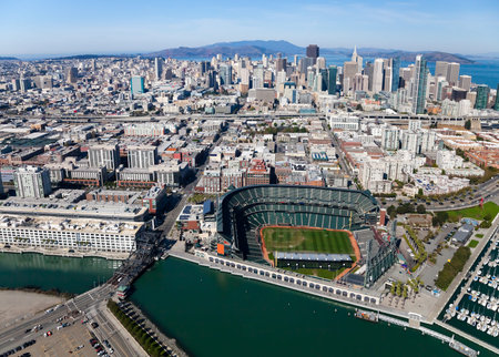 San Francisco Downtown w the Stadium