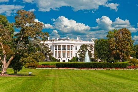 The White House in Washington D.C., the South Gateのeditorial素材