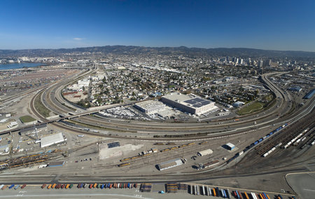 The Oakland City and the Downtownのeditorial素材