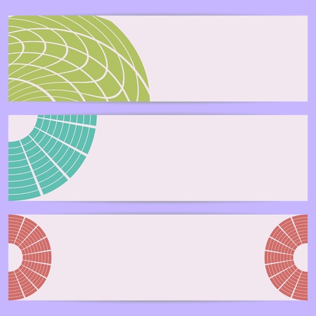 abstract banners のイラスト素材