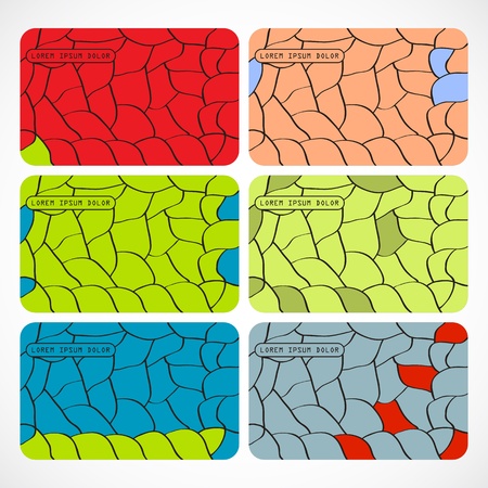 business card のイラスト素材