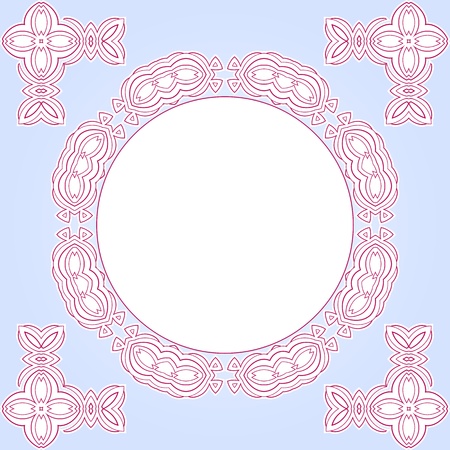 vintage frame のイラスト素材