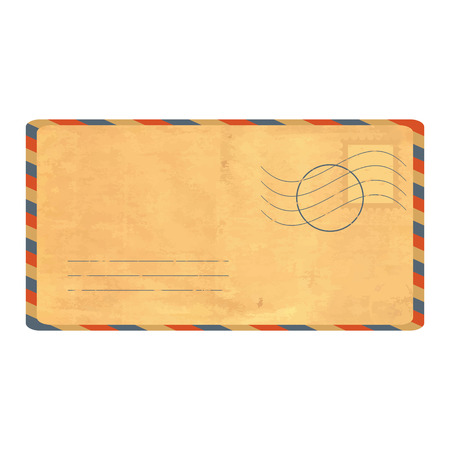 old envelopeのイラスト素材