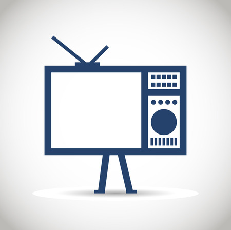 tv icon のイラスト素材