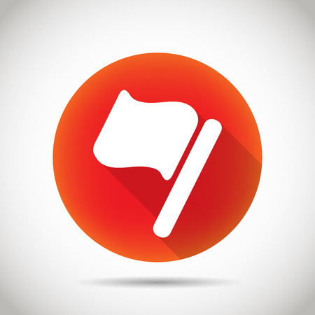 Flag icon 	のイラスト素材