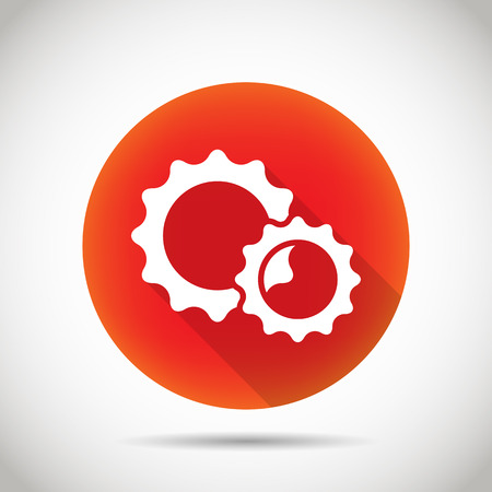 Gear icon のイラスト素材