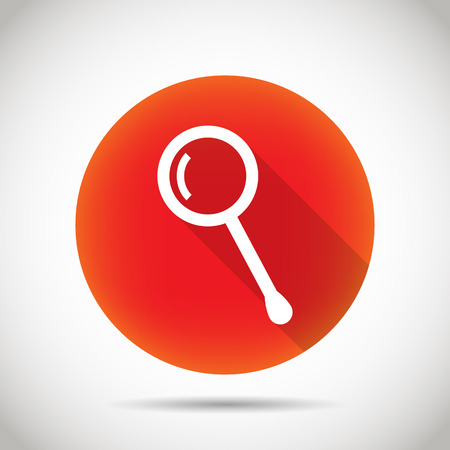Magnifier icon  のイラスト素材