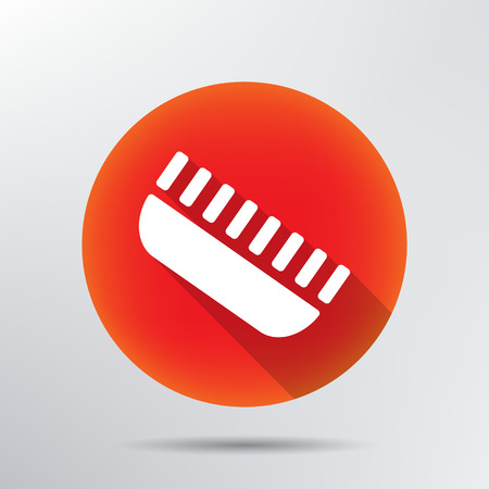 comb icon のイラスト素材